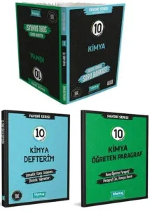 Markaj Yayınları 10. Sınıf Kimya Favori Serisi Seti