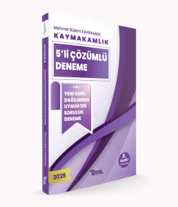 KAYMAKAMLIK 5'li ÇÖZÜMLÜ DENEME