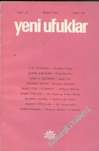 Yeni Ufuklar Aylık Sanat Fikir Dergisi - Sayı: 269, Şubat 1976       1976