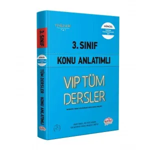 3.SINIF TÜM DERSLER KONU ANLATIMLI MAVİ KİTAP