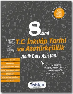 Asistan Yayınları 8. Sınıf T.C İnkılap Tarihi ve Atatürkçülük Akıllı Ders Asistanı