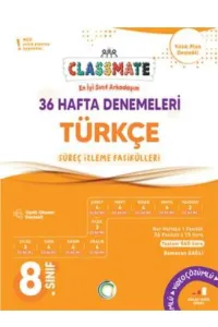 OKYANUS 8.Sınıf CLASSMATE TÜRKÇE 36 HAFTA DENEMELERİ