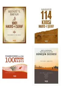 Hadis-i Şerif Seti-1001 Hadisi Şerif-114 Kudsi Hadisi Şerif-100konuda Hadis-güneşin Secdesi 4'lü Set