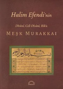 Halim Efendi'nin Nesih Divanı Celi Divanı Rik'a Meşk Murakkaı