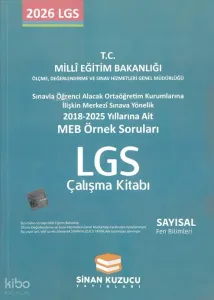 SİNAN KUZUCU 2026 MEB ÖRNEK SORULAR SAYISAL FEN BİLİMLERİ