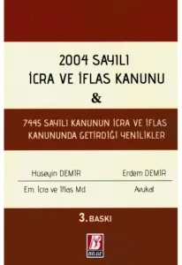 2004 Sayılı İcra ve İflas Kanunu