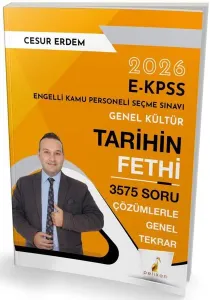 Pelikan Yayınları 2026 EKPSS Genel Kültür Tarihin Fethi 3575 Soru Çözümlerle Genel Tekrar