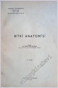 Bitki Anatomisi -        1963