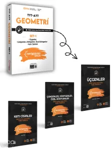 Navigasyon Yayınları TYT AYT Geometri Seti 1 Video Konu Anlatımlı Soru Fasikül Seti