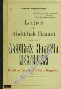 Abdülhak Hamit'in Mektupları -