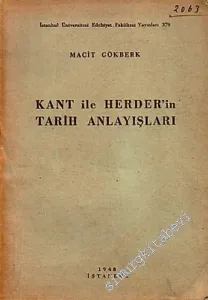 Kant ile Herder'in Tarih Anlayışları -        1948