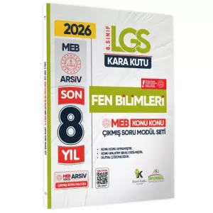 İnformal Yayınları 2026 8. Sınıf Fen Bilimleri Son 8 Yıl Konu Konu Çıkmış Soru Modül Seti