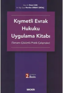 Kıymetli Evrak Hukuku Uygulama Kitabı