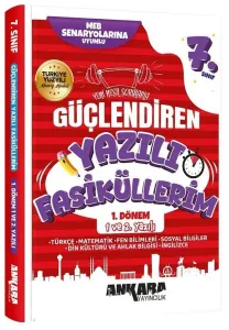 Ankara Yayıncılık 7. Sınıf Tüm Dersler 1. Dönem Güçlendiren Maarif Modeli 1. ve 2. Yazılı Fasiküllerim