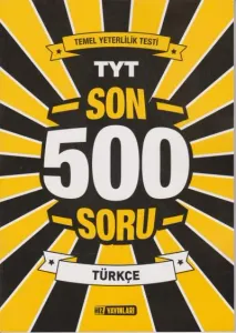 Hız TYT Son 500 Soru Türkçe