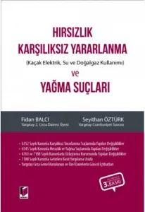 Hırsızlık Karşılıksız Yararlanma ve Yağma Suçları