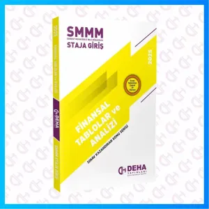 Deha Yayınları SMMM Staja Giriş Finansal Tablolar ve Analizi