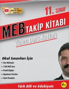 Rüştü Hoca 11. Sınıf Türk Dili ve Edebiyatı MEBTakip Kitabı