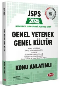 Data Yayınları 2026 JSPS Genel Yetenek ve Genel Kültür Konu Anlatımlı