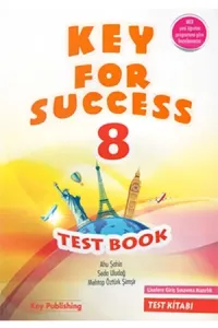 Key Publishing 8. Sınıf Key For Success Test Book