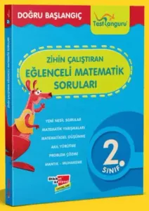 Dikkat Atölyesi Yayınları 2. Sınıf Zihin Çalıştıran Eğlenceli Kanguru Matematik Soruları