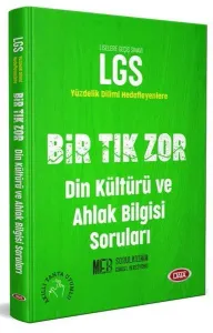 ​Data Yayınları LGS Bir Tık Zor Din Kültürü ve Ahlak Bilgisi Soruları