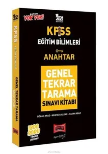KPSS 2021 Eğitim Bilimleri Anahtar Genel Tekrar Tarama Sınavı Kitabı