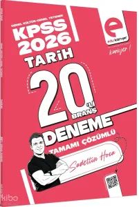 Edu Kariyer Sadettin Hoca KPSS Tarih 20'li Branş Deneme Tamamı Çözümlü 2026