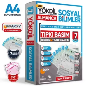 İnformal Yayınları 2026 YÖKDİL Almanca Sosyal Bilimler ÖSYM Çıkmış Soru Tıpkı Basım 7'li Deneme Paketi