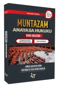 4T Yayınları Muntazam Anayasa Hukuku Konu Anlatımı
