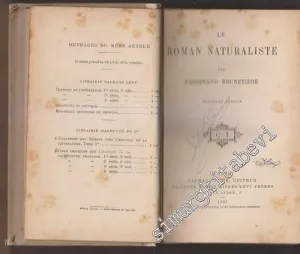 Le Roman Naturaliste -