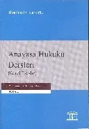 Anayasa Hukuku Dersleri-Büyük Boy