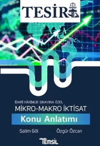 Temsil Kitap 2022 Tesir İdari Hakimlik Mikro-Mikro İktisat Konu Anlatım