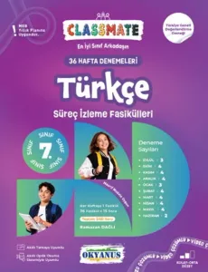 Okyanus Yayınları 7. Sınıf Türkçe Classmate 36 Hafta Denemeleri Süreç İzleme Fasikülleri
