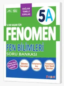 Fenomen Okul Yayınları 5. Sınıf Fen Bilimleri A Fenomen Soru Bankası