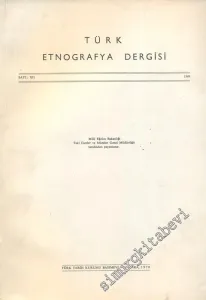 Türk Etnografya Dergisi - Sayı: 12