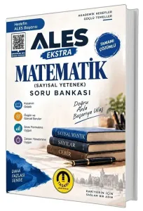 Tasarı Yayınları ALES Matematik Sayısal Yetenek EKSTRA Soru Bankası Çözümlü