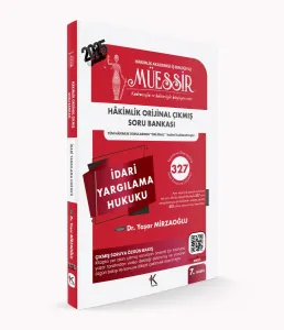 MÜESSİR İdari Yargılama Hukuku Soru Bankası