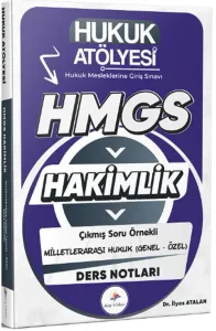 Dizgi Kitap Yayınları 2026 Hukuk Atölyesi HMGS Hakimlik Milletlerarası Hukuku Ders Notları