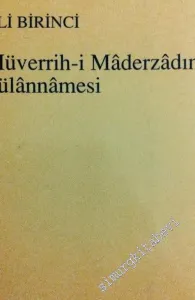 Müverrih-i Maderzadın Fülannamesi -        1994