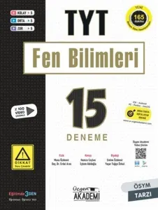 Üçgen Akademi TYT Fen Bilimleri 15 li Deneme Sınavı