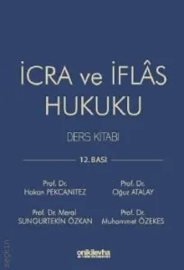 İcra ve İflas Hukuku Ders Kitabı