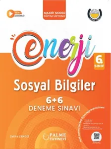 Palme Yayınları 6. Sınıf Sosyal Bilgiler 6+6 Deneme Sınavı