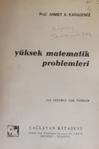 Yüksek Matematik Problemleri