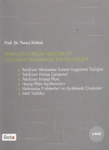 Tekdüzen Hesap Sistemi ve Çözümlü Muhasebe Problemleri (Cep boy)