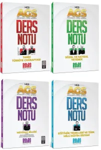 Retro Yayıncılık MEB AGS Ders Notu 4'lü Set