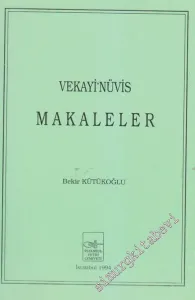 Vekayinüvis - Makaleler -        1994