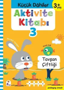 Küçük Dahiler Aktivite Kitabı 3 – 3+ Yaş; Pedagog Onaylı
