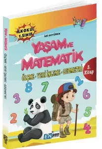 Enpro İlkokul 1. Sınıf 3. Kitap-Ölçme Veri İşleme Geometri-Yaşam ve Matematik-YENİ