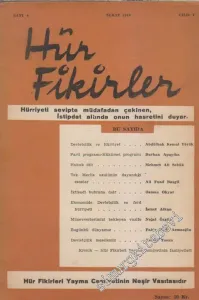 Hür Fikirler Dergisi - Sayı: 4  I    Şubat